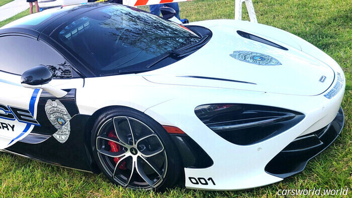Все думали, что полиция Флориды потратила налоговые деньги на McLaren-круизер — но это не так | Carscoops